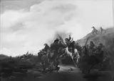 Matthias Scheits, Skirmish between Cavalry and Infantry