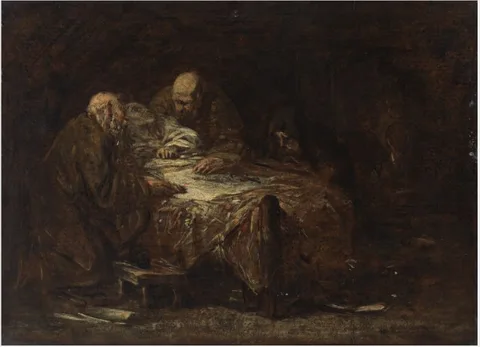 George Bernard O'Neill, A Deathbed Scene