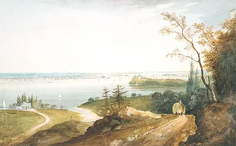 William Guy Wall, New York from Weehawk