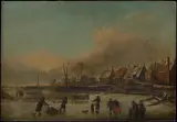 Jan van de Cappelle, Winter Scene