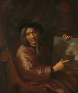 Pieter van Asch, Self portrait