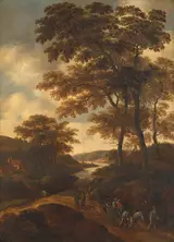 Pieter van Asch, Wooded landscape