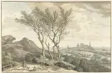 Isaac de Moucheron, Gezicht op het kasteel van Bentheim
