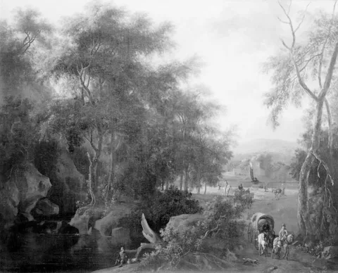 Isaac de Moucheron, Skovlandskab