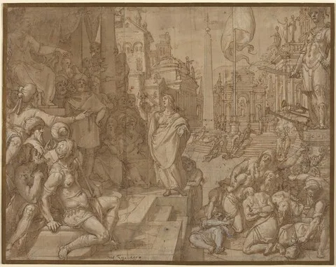 Federico Zuccari, Disputation of Saint Catherine of Alexandria