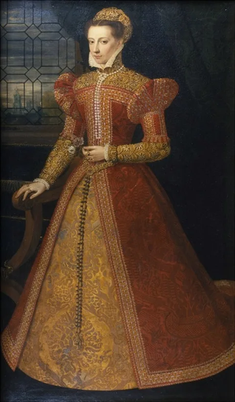 Federico Zuccari, Portrait of a lady, traditionally identified with Mary, Queen of Scots