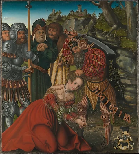 Lucas Cranach the Elder, The Martyrdom of Saint Barbara