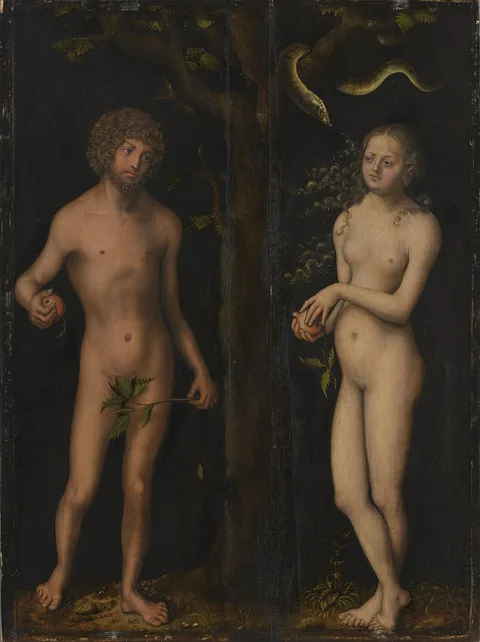 Lucas Cranach the Elder, Adam and Eve