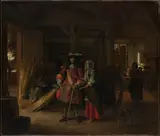 Pieter de Hooch, Paying the Hostess