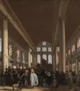 Emanuel de Witte, Interior of the Portuguese Synagogue in Amsterdam