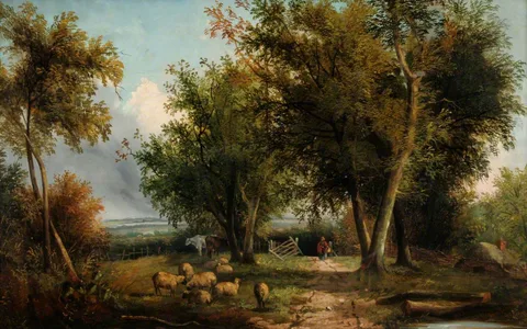 Henry John Boddington, Farm Scene