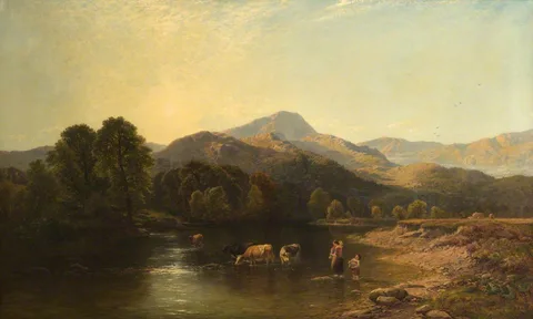 Henry John Boddington, Morning on the Usk
