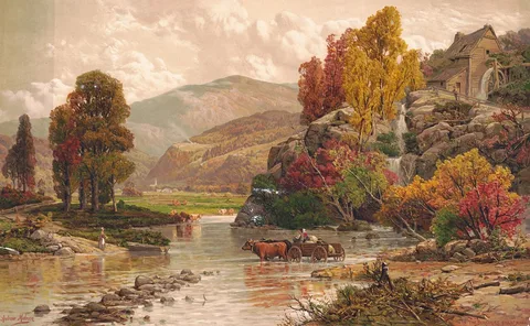 Andrew Melrose, In the Berkshire Hills, Massachusetts