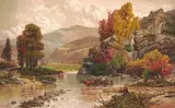 Andrew Melrose, In the Berkshire Hills, Massachusetts