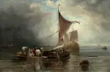 John Wilson, A Ferry Boat on the Maas
