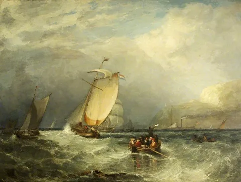 John Wilson, Shipping off the Coast