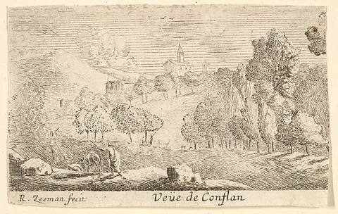 Reinier Zeemann, Veüe de Conflans