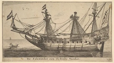 Reinier Zeemann, De Salemander een Oostindis Vaerder