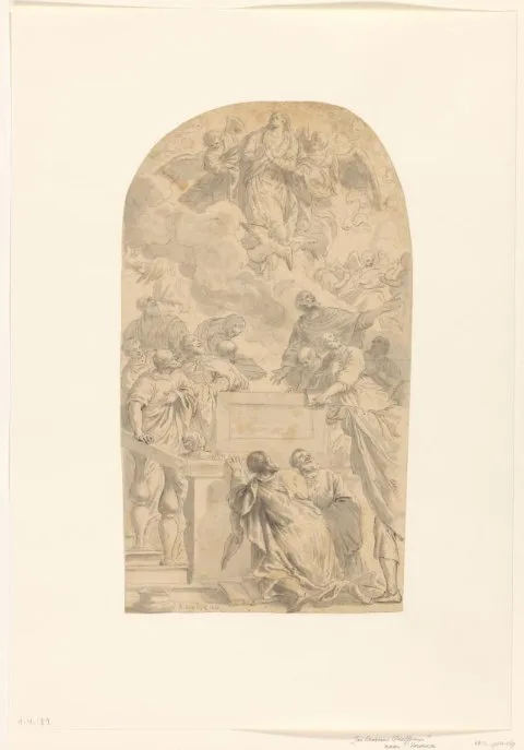 Erasmus Quellinus II, De hemelvaart van Maria