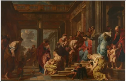 Erasmus Quellinus II, Let the Children Come to Me