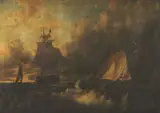 Edward William Cooke, Ships at Sea