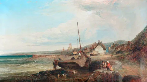 Edward William Cooke, Seascape
