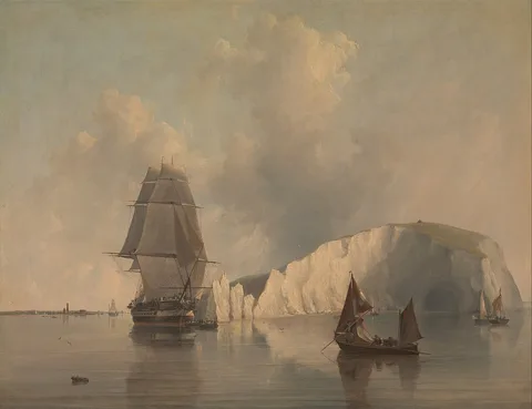 Edward William Cooke, Off the Needles, Isle of Wight