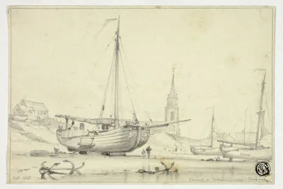 Edward William Cooke, Church at Scheveningen