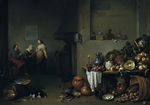 Pieter de Bloot, Christ in the House of Mary and Martha