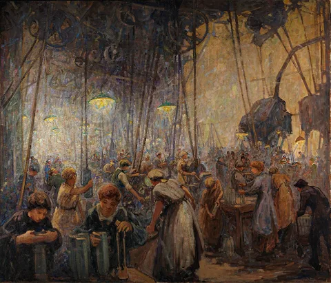 Henrietta Mabel May, Women Making Shells