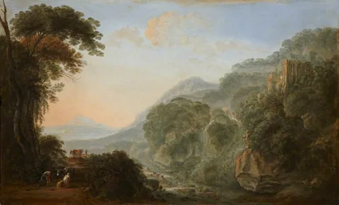 Gillis Neyts, A Rocky River Landscape