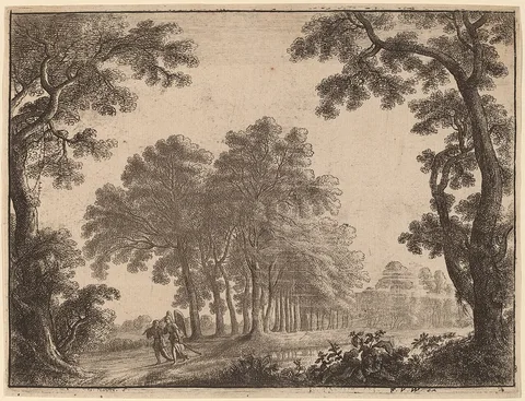 Gillis Neyts, Landscape with Tobias and the Angel