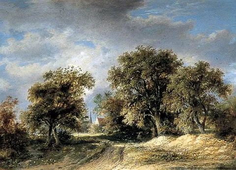 James Stark, Landscape with a Church