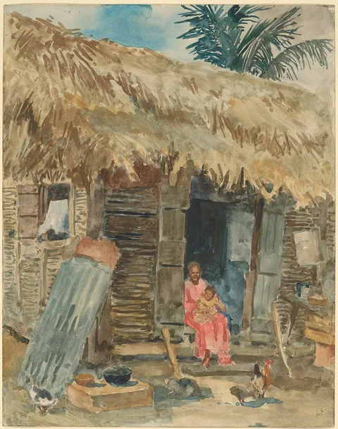 Pop Hart, Hut in Trinidad