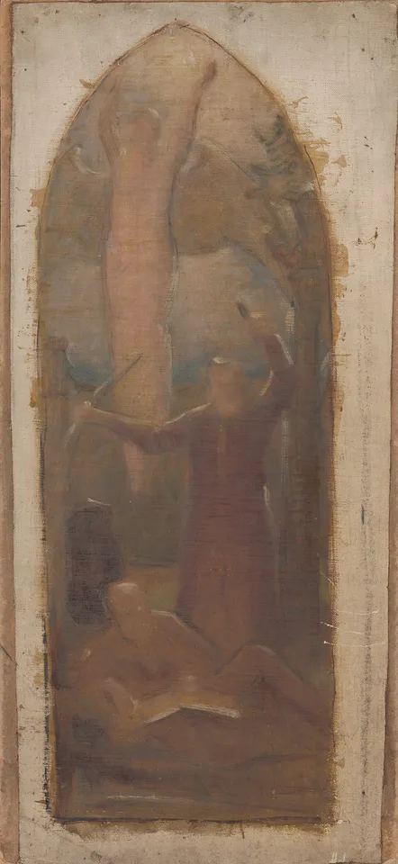 Milan Thomka Mitrovský, Sketch for the Composition of Religious Scene