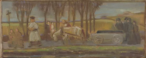 Milan Thomka Mitrovský, Funeral