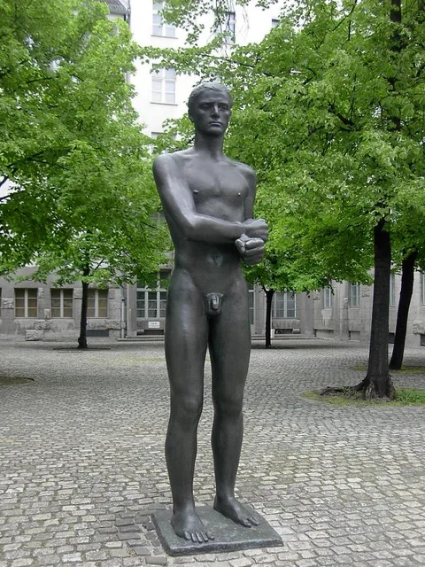 Richard Scheibe, Young man with bound hands