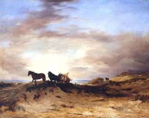 Frederick Richard Lee, Sea Coast, Sunrise