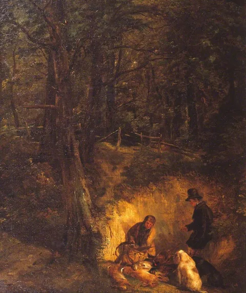Frederick Richard Lee, Cover Side (figures and animals by Sir E. Landseer)