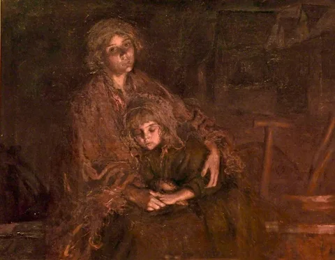 Thomas Edwin Mostyn, By the Watchman's Fire