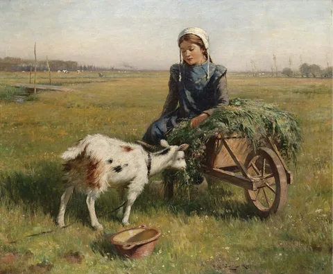 William Kay Blacklock, A Dutch Idyll