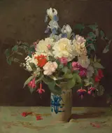 George Cochran Lambdin, Vase of Flowers
