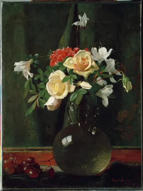 George Cochran Lambdin, Vase of Flowers