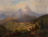 Bernhard Fiedler, A Tyrolese Landscape