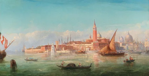 Bernhard Fiedler, A view of Venice