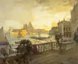 Charles Hodge Mackie, Entrance to the Grand Canal, Venice