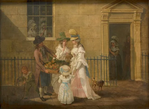 Hendrik Willem Schweickhardt, Vegetable Seller