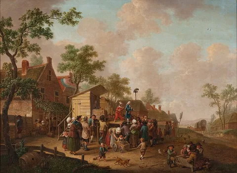 Hendrik Willem Schweickhardt, Quaksalber auf d. Dorfe
