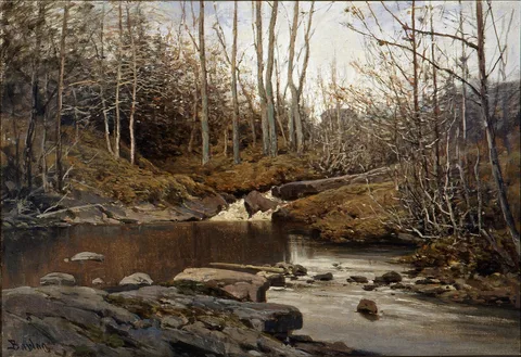 Philip Barlag, Skoginteriør