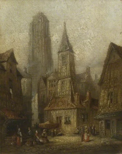 Henry Thomas Schafer, Honfleur, France